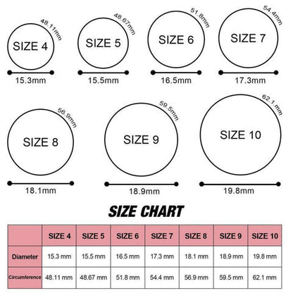 [Amore] THREE-ROW DIAMOND RING