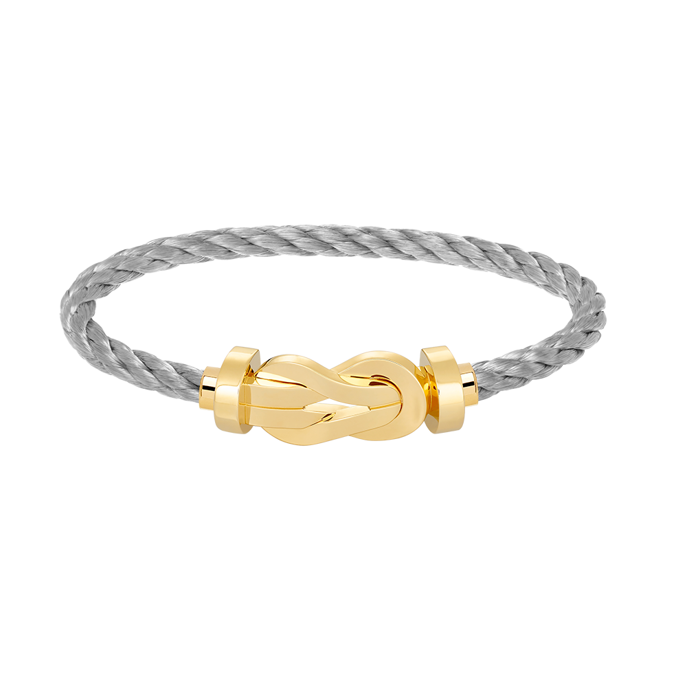 [Amore]CHANCE LARGE 8 FIGURE BUCKLE NO DIAMOND BRACELET GOLD