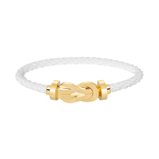 [Amore]CHANCE LARGE 8 FIGURE BUCKLE NO DIAMOND BRACELET GOLD