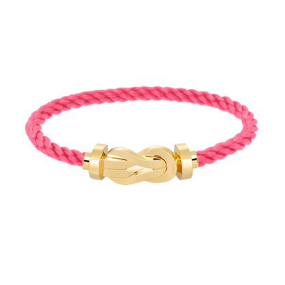 [Amore]CHANCE LARGE 8 FIGURE BUCKLE NO DIAMOND BRACELET GOLD