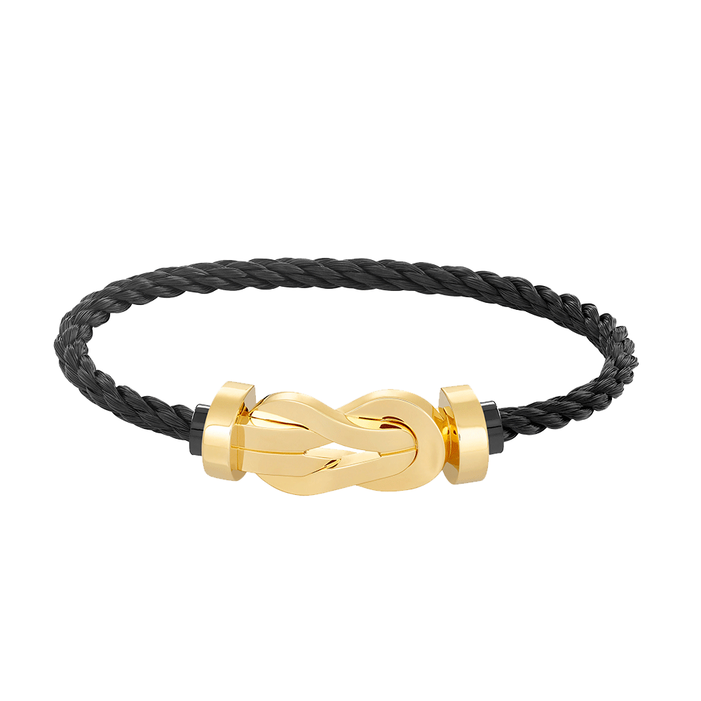 [Amore]CHANCE LARGE 8 FIGURE BUCKLE NO DIAMOND BRACELET GOLD
