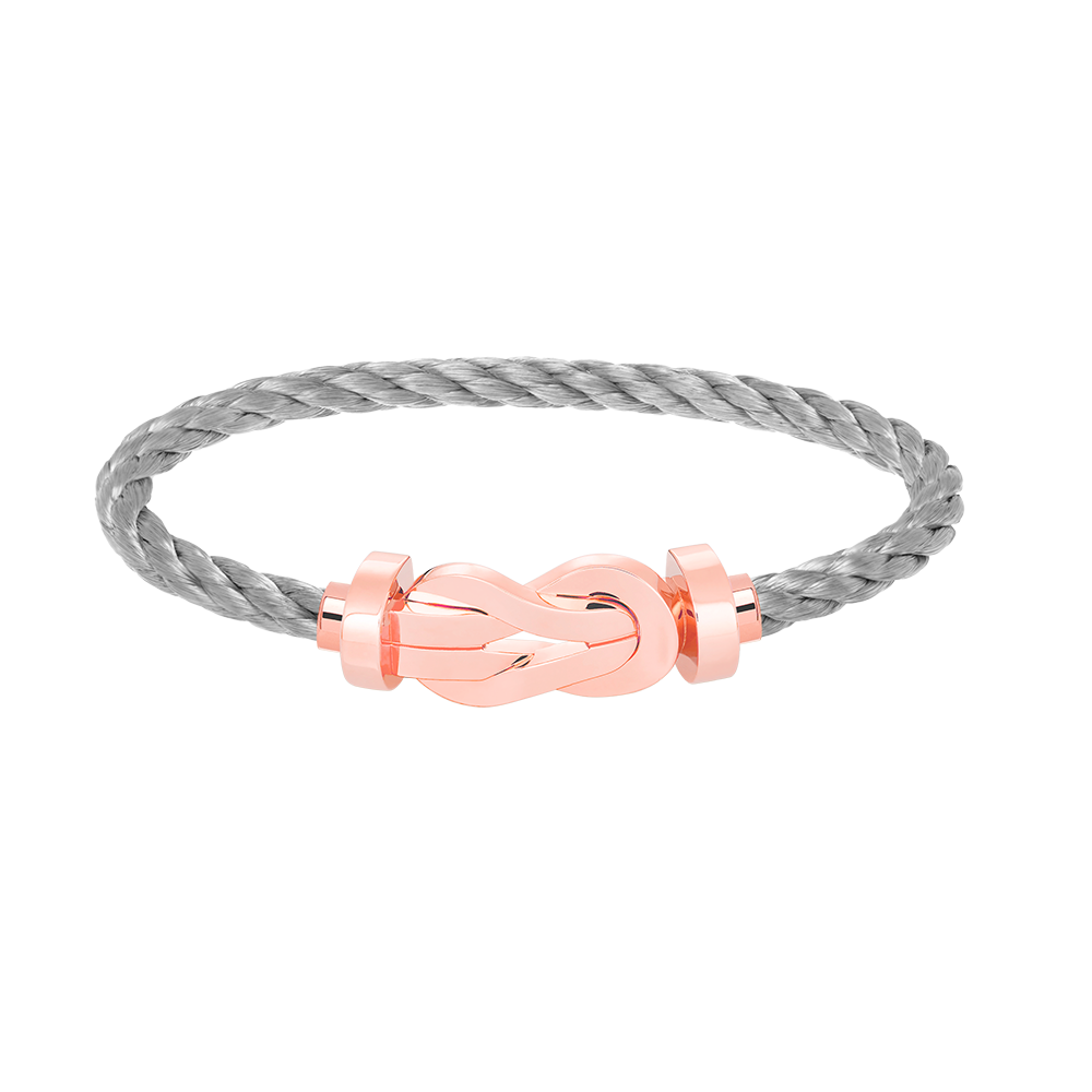 [Amore]CHANCE LARGE 8 FIGURE BUCKLE NO DIAMOND BRACELET ROSE GOLD