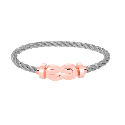 [Amore]CHANCE LARGE 8 FIGURE BUCKLE NO DIAMOND BRACELET ROSE GOLD