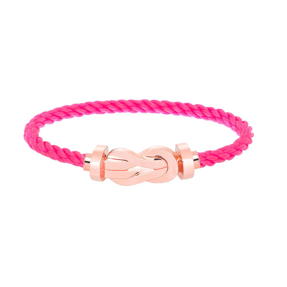 [Amore]CHANCE LARGE 8 FIGURE BUCKLE NO DIAMOND BRACELET ROSE GOLD