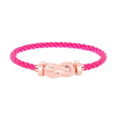 [Amore]CHANCE LARGE 8 FIGURE BUCKLE NO DIAMOND BRACELET ROSE GOLD