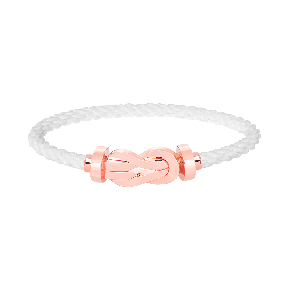 [Amore]CHANCE LARGE 8 FIGURE BUCKLE NO DIAMOND BRACELET ROSE GOLD