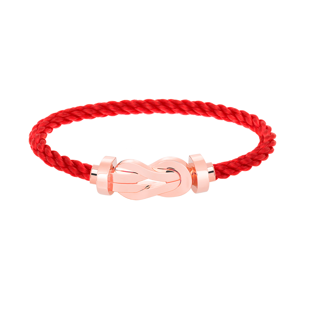 [Amore]CHANCE LARGE 8 FIGURE BUCKLE NO DIAMOND BRACELET ROSE GOLD