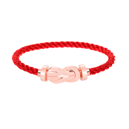 [Amore]CHANCE LARGE 8 FIGURE BUCKLE NO DIAMOND BRACELET ROSE GOLD