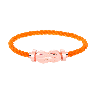 [Amore]CHANCE LARGE 8 FIGURE BUCKLE NO DIAMOND BRACELET ROSE GOLD