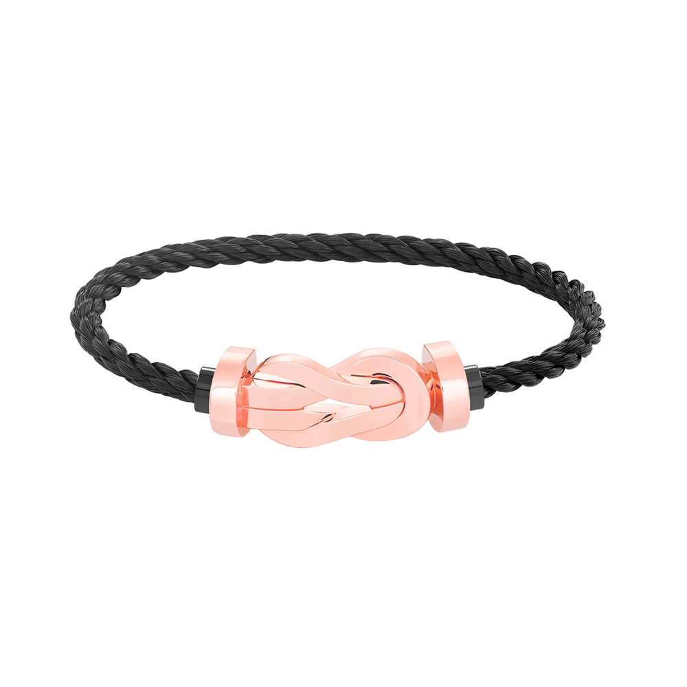 [Amore]CHANCE LARGE 8 FIGURE BUCKLE NO DIAMOND BRACELET ROSE GOLD