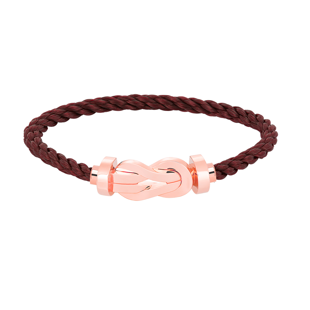 [Amore]CHANCE LARGE 8 FIGURE BUCKLE NO DIAMOND BRACELET ROSE GOLD