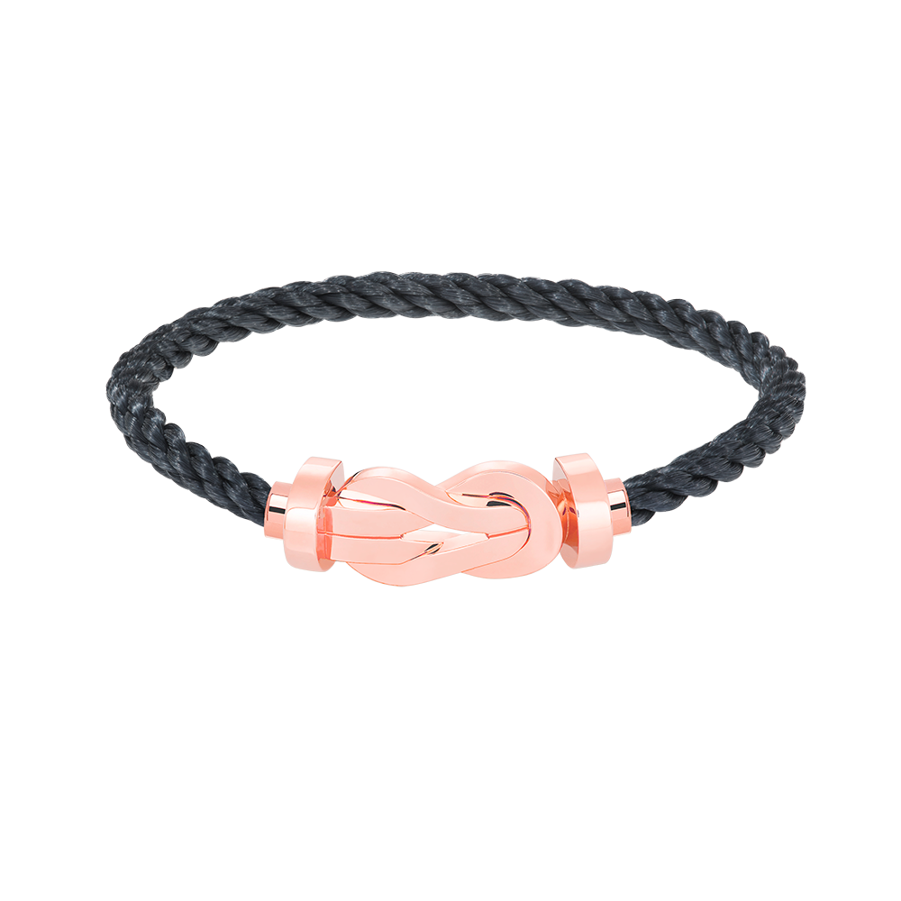[Amore]CHANCE LARGE 8 FIGURE BUCKLE NO DIAMOND BRACELET ROSE GOLD