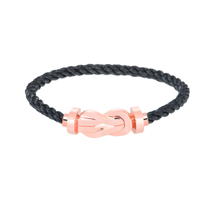 [Amore]CHANCE LARGE 8 FIGURE BUCKLE NO DIAMOND BRACELET ROSE GOLD