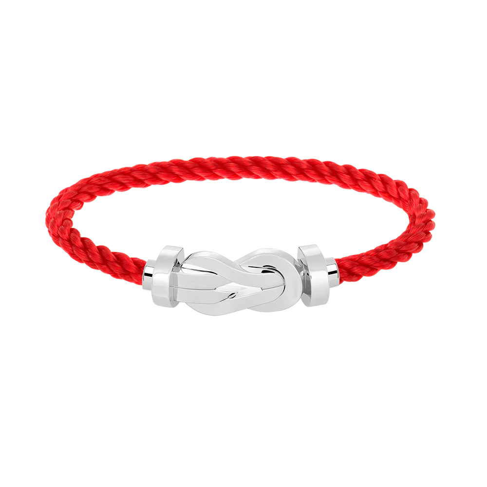 [Amore]CHANCE LARGE 8 FIGURE BUCKLE NO DIAMOND BRACELET SILVER