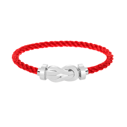 [Amore]CHANCE LARGE 8 FIGURE BUCKLE NO DIAMOND BRACELET SILVER