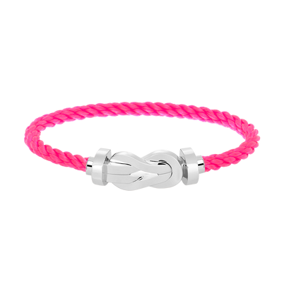 [Amore]CHANCE LARGE 8 FIGURE BUCKLE NO DIAMOND BRACELET SILVER