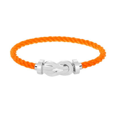 [Amore]CHANCE LARGE 8 FIGURE BUCKLE NO DIAMOND BRACELET SILVER