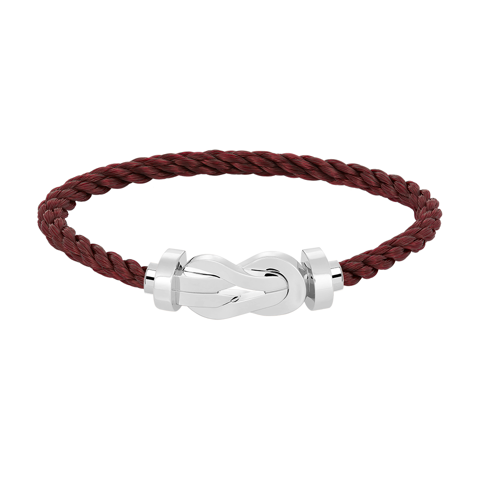 [Amore]CHANCE LARGE 8 FIGURE BUCKLE NO DIAMOND BRACELET SILVER