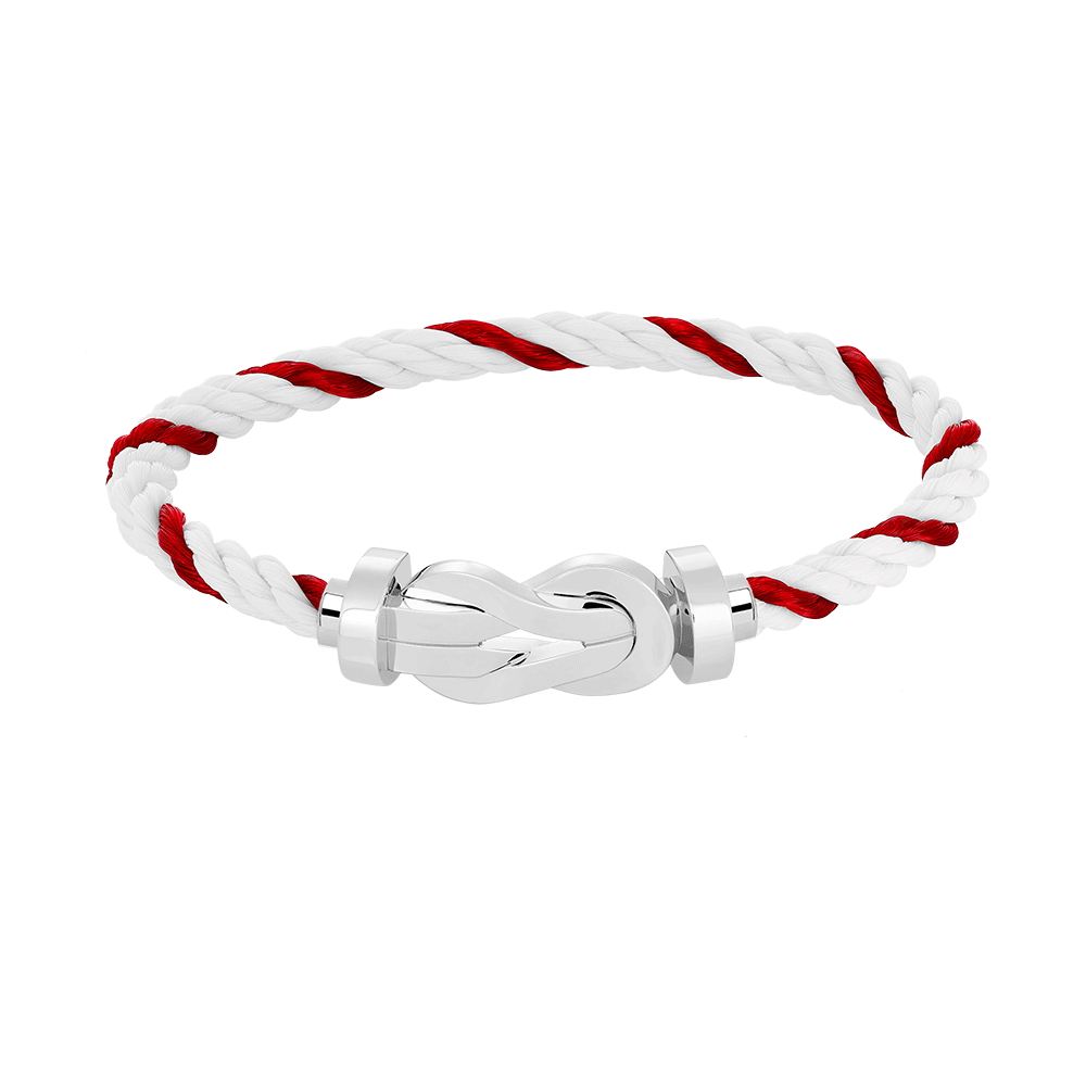 [Amore]CHANCE LARGE 8 FIGURE BUCKLE NO DIAMOND BRACELET SILVER