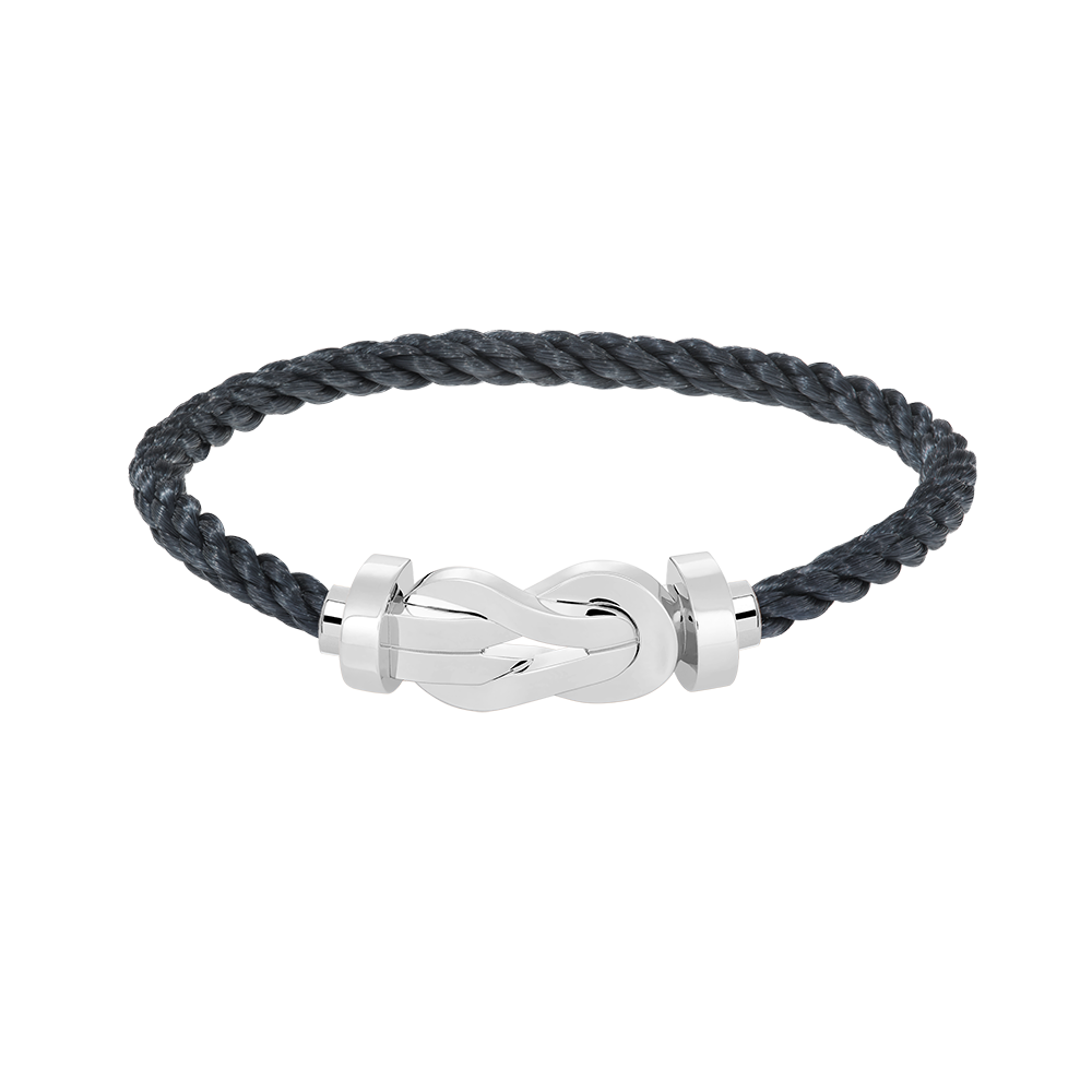 [Amore]CHANCE LARGE 8 FIGURE BUCKLE NO DIAMOND BRACELET SILVER