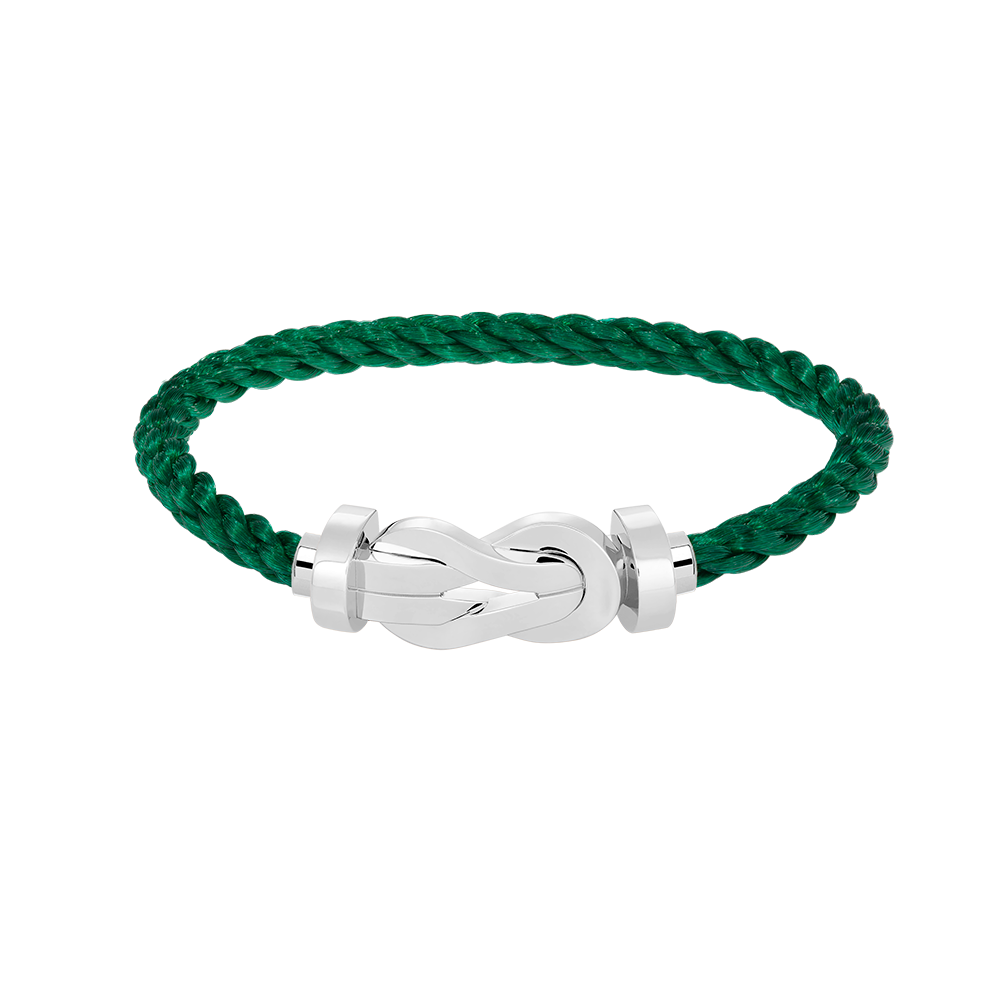 [Amore]CHANCE LARGE 8 FIGURE BUCKLE NO DIAMOND BRACELET SILVER