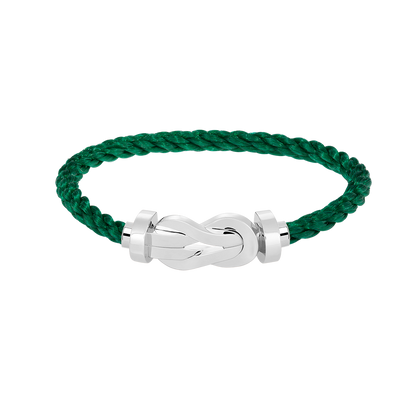 [Amore]CHANCE LARGE 8 FIGURE BUCKLE NO DIAMOND BRACELET SILVER