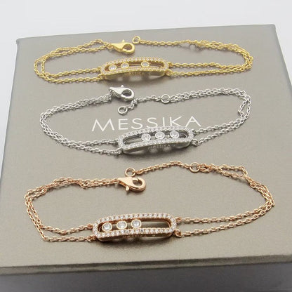 [Amore] Move Classique pavé bracelet