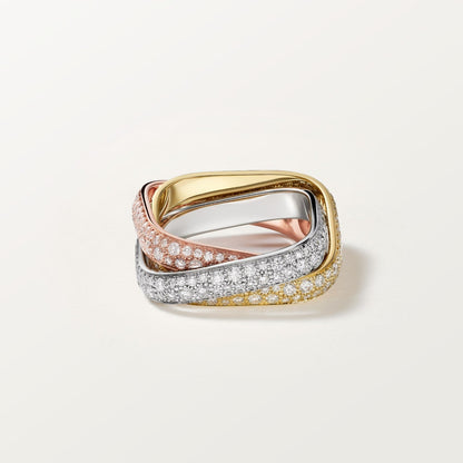 [Amore]TRINITY 3.5MM CUSHION RING COLLECTION