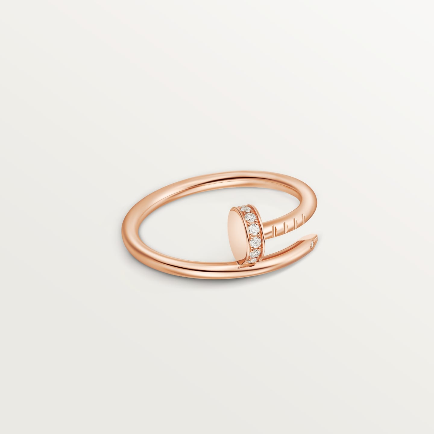 [Amore]JUSTE 1.8MM HALF DIAMOND RING