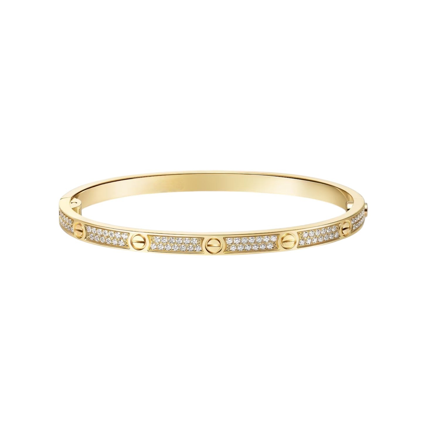 [Amore]LOVE BRACELET 3.65MM DIAMOND-PAVED