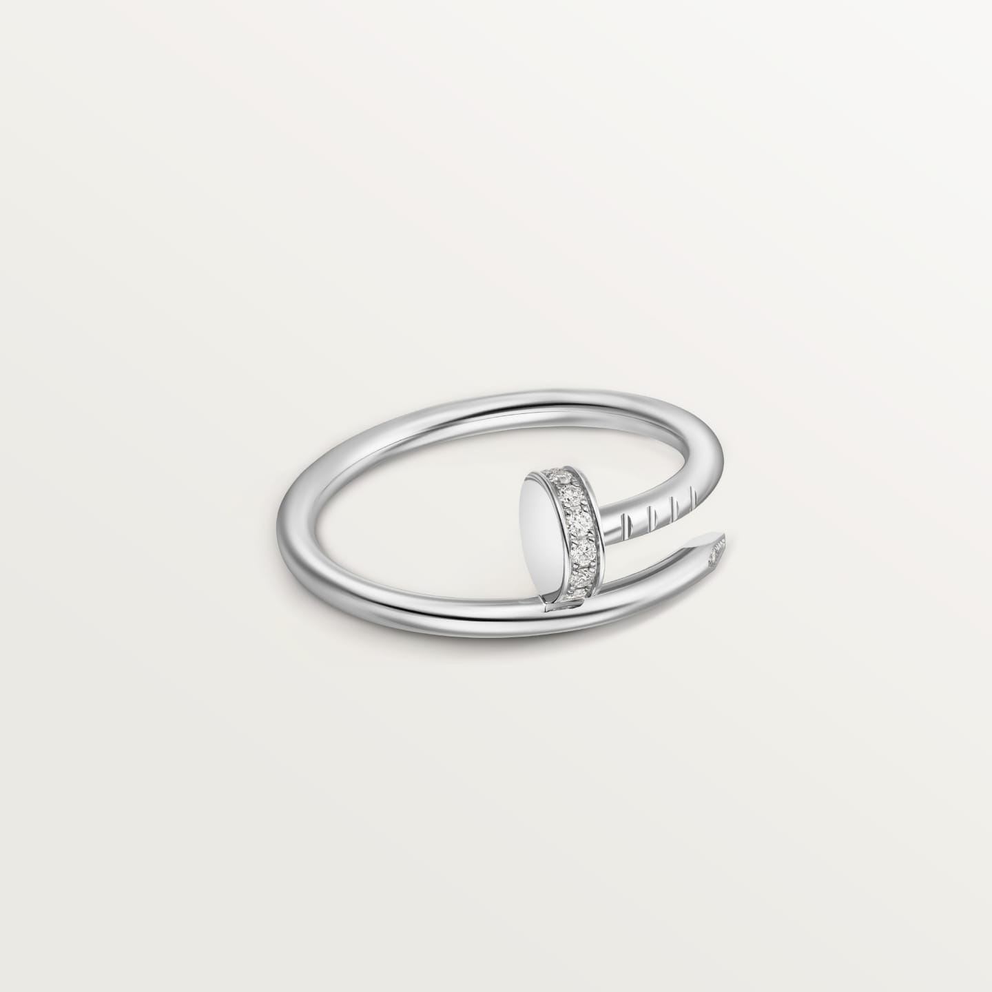 [Amore]JUSTE 1.8MM HALF DIAMOND RING