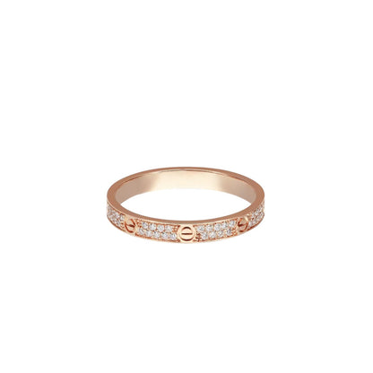 [Amore]LOVE RING 2.65MM DIAMOND
