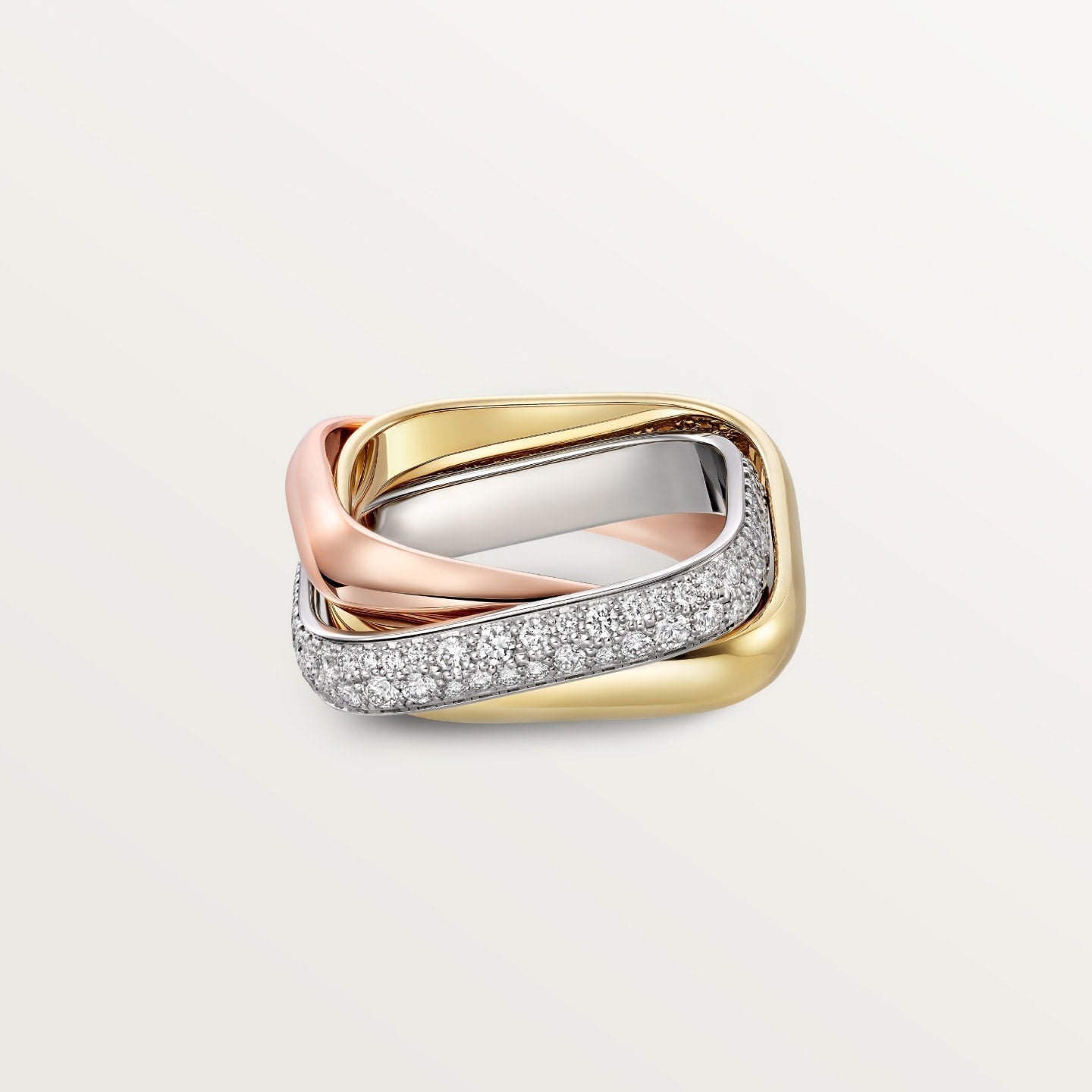 [Amore] TRINITY 3.5MM CUSHION RING COLLECTION