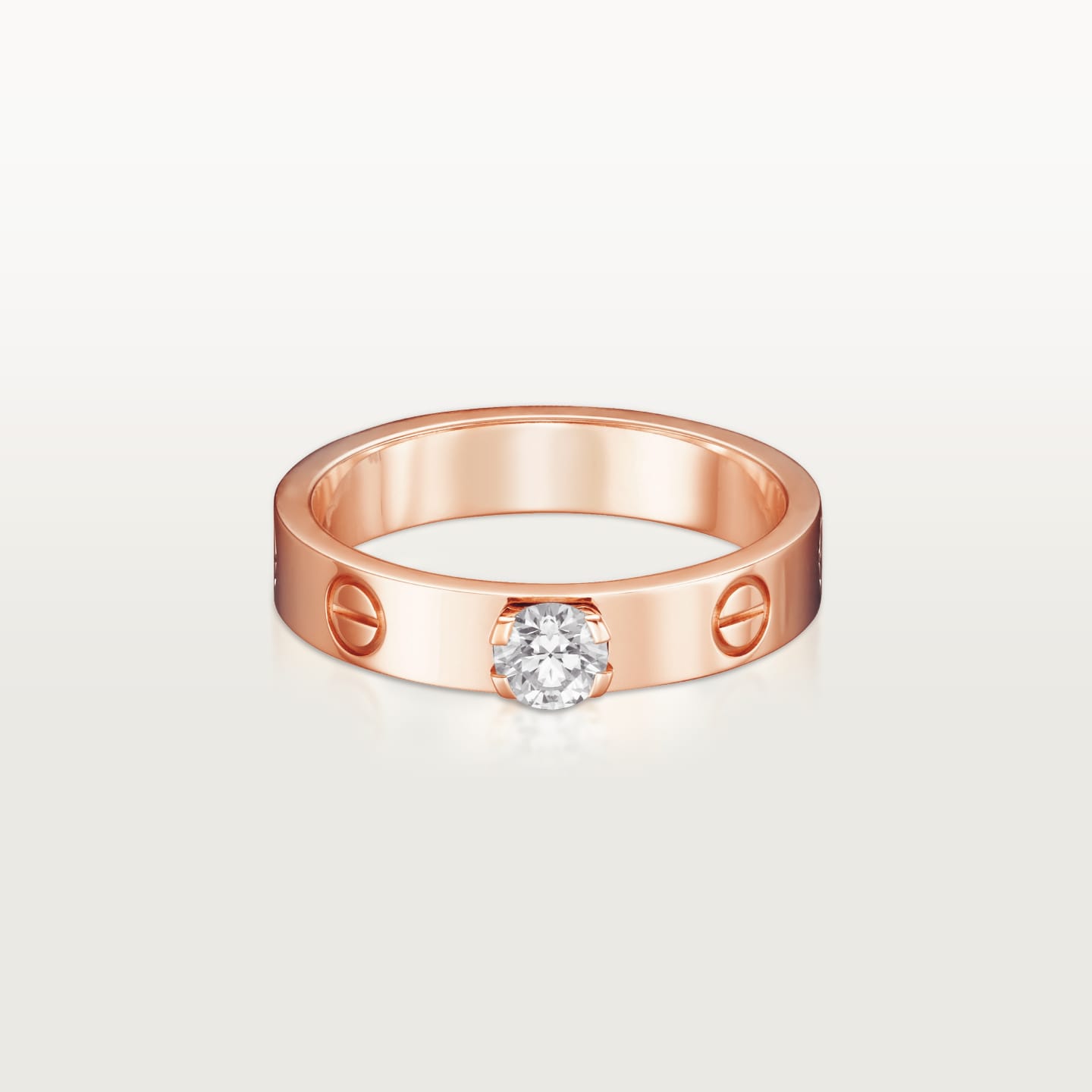 [Amore]LOVE RING 3.6MM 1 BIG DIAMOND
