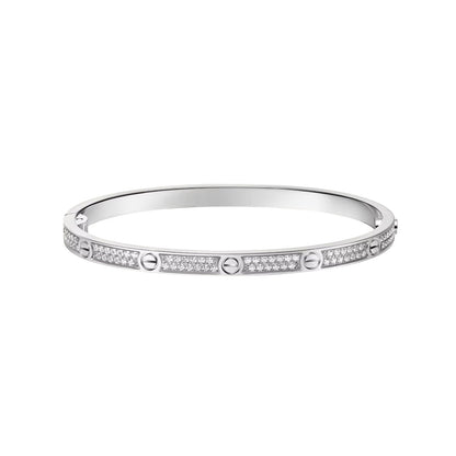 [Amore]LOVE BRACELET 3.65MM DIAMOND-PAVED
