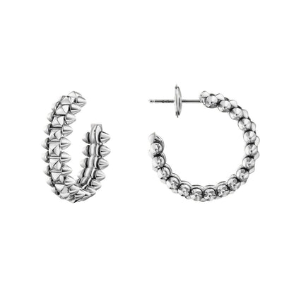 [Amore]CLASH SMALL HOOP EARRINGS