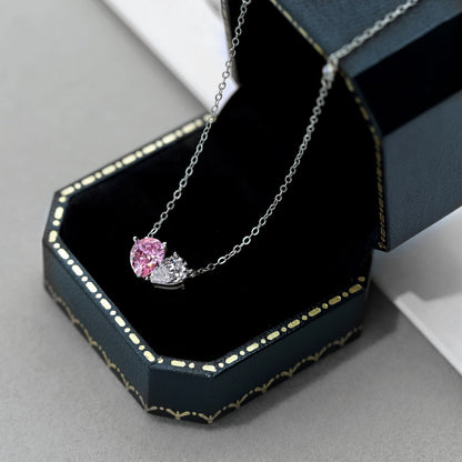 [Amore]Unique Heart Shape Necklace