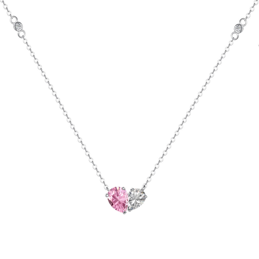[Amore]Unique Heart Shape Necklace