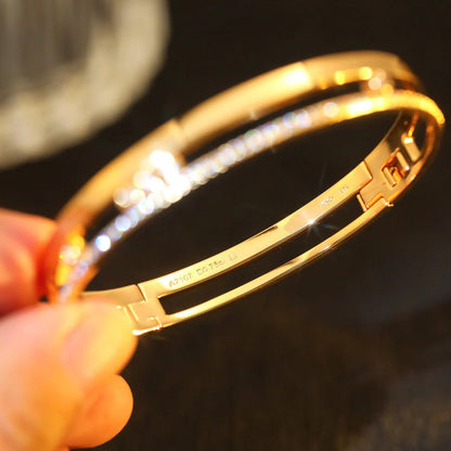 [Amore]Move Romane Diamond Bangle Bracelet