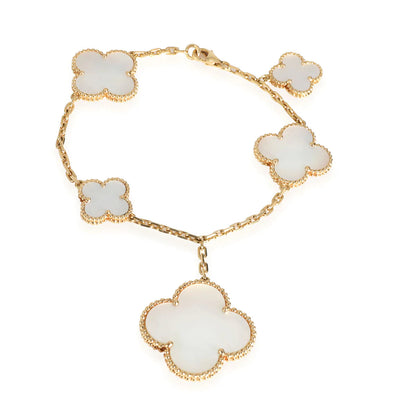 [Amore]MAGIC CLOVER MOP GOLD BRACELET 5 MOTIFS
