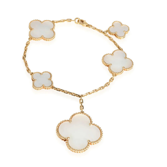 [Amore]MAGIC CLOVER MOP GOLD BRACELET 5 MOTIFS