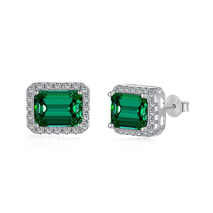 [Amore]Luxurious Dainty Emerald Cut Banquet Earrings