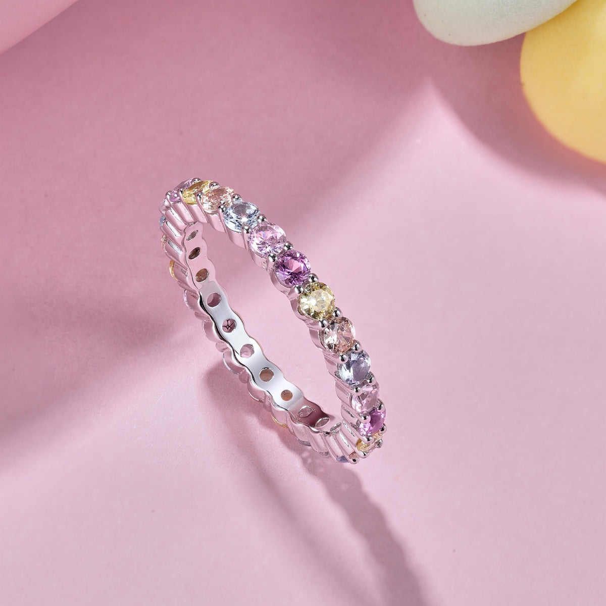 [Amore]Dazzling Resplendent Round Cut Party Ring