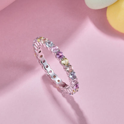 [Amore]Dazzling Resplendent Round Cut Party Ring