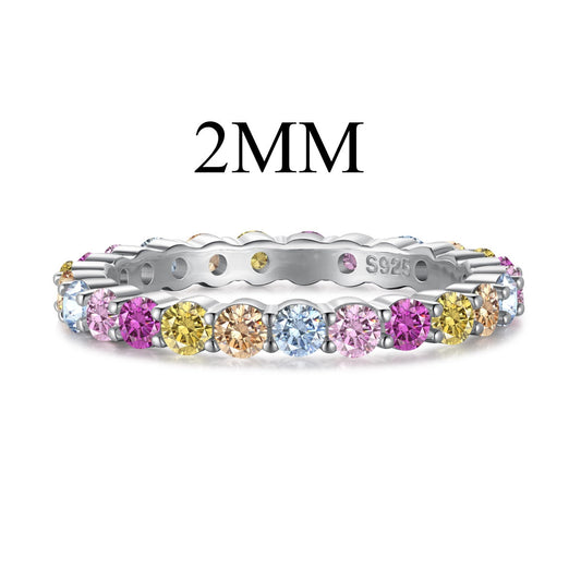 [Amore]Dazzling Resplendent Round Cut Party Ring