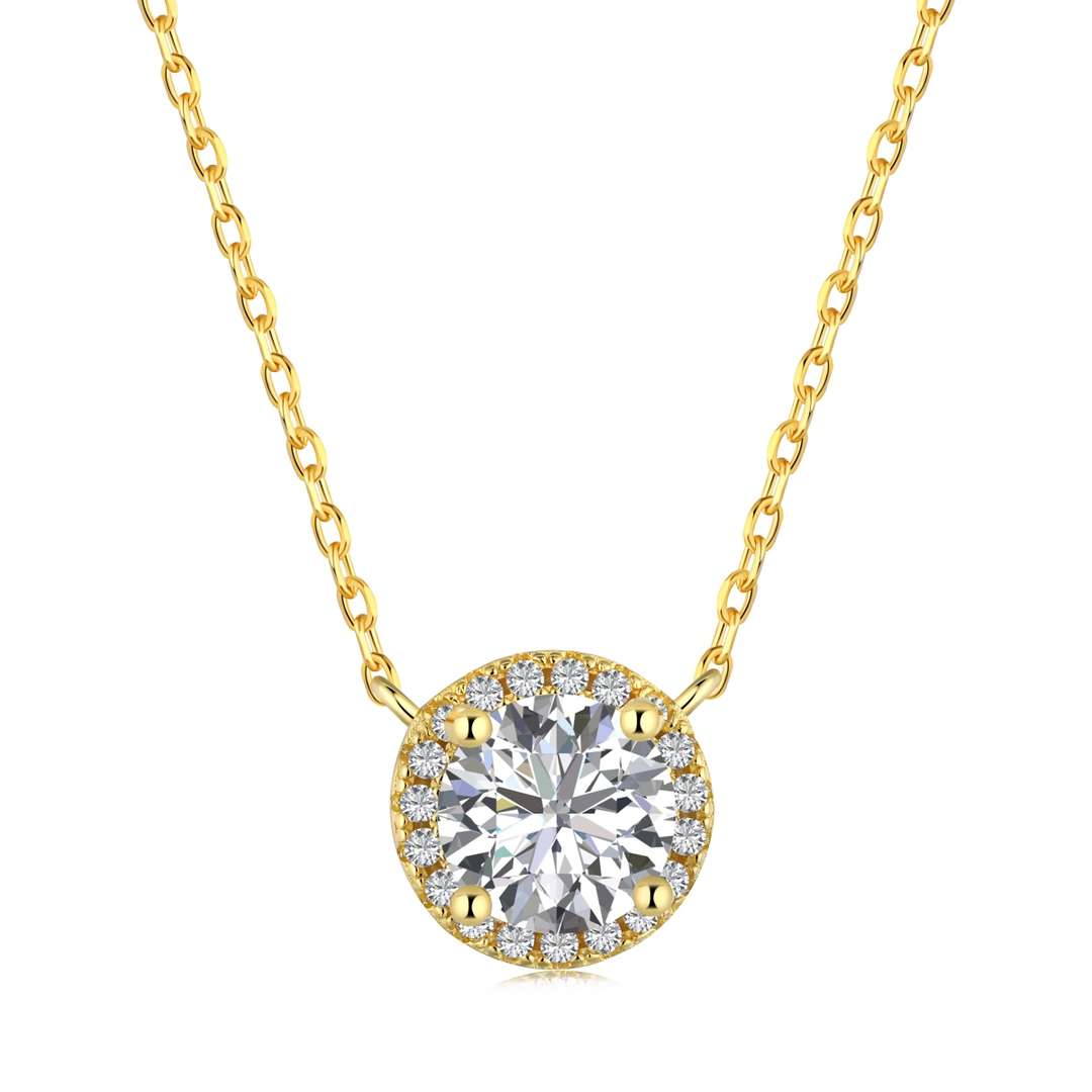 [Amore]Luxurious Round Cut Necklace