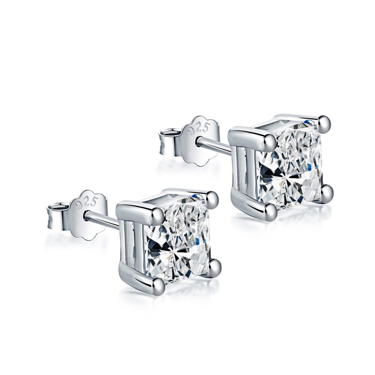 [Amore]Delicate Square Shape Earrings