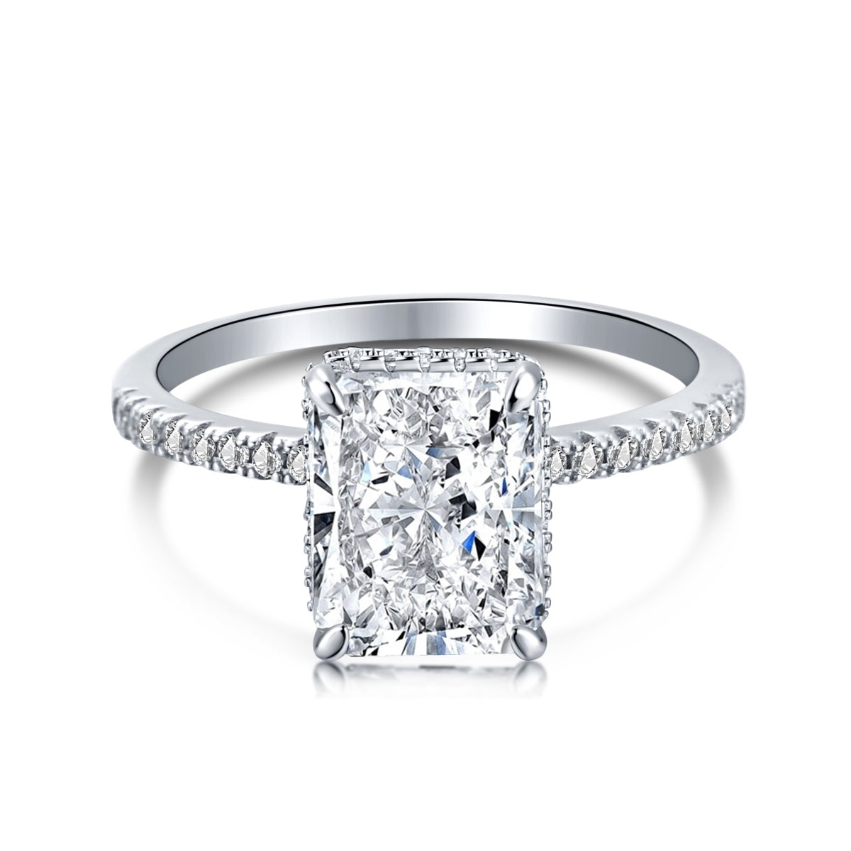 [Amore]4.0 Carat Luxurious Engagement Ring