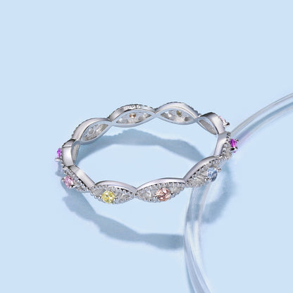 [Amore]Elegant Energetic Round Cut Daily Ring