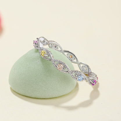 [Amore]Elegant Energetic Round Cut Daily Ring